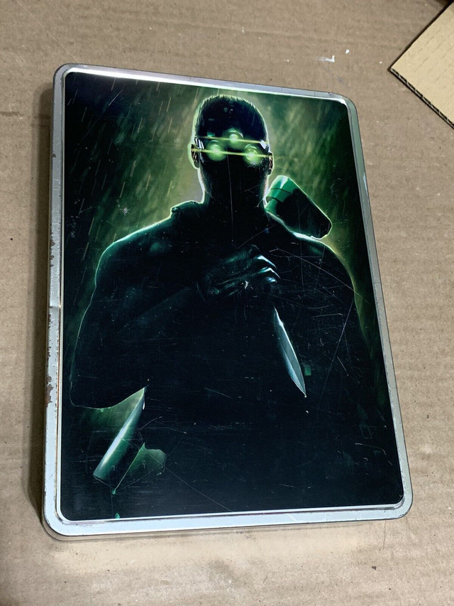 Splinter Cell: Chaos Theory Original XBOX Limited Steel book dans Autre  à Longueuil/Rive Sud - Image 2