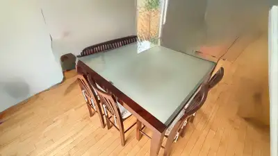 Dining Table with 8Chairs, View more