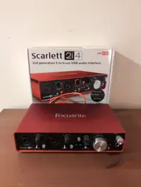 Focusrite Scarlett 2i4 2nd Gen
