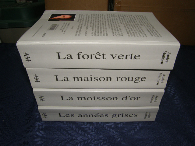 Ensemble de 4 Livre Roman André Mathieu - Saga des Grégoire Tome dans Essais et biographies  à Ville de Québec - Image 3