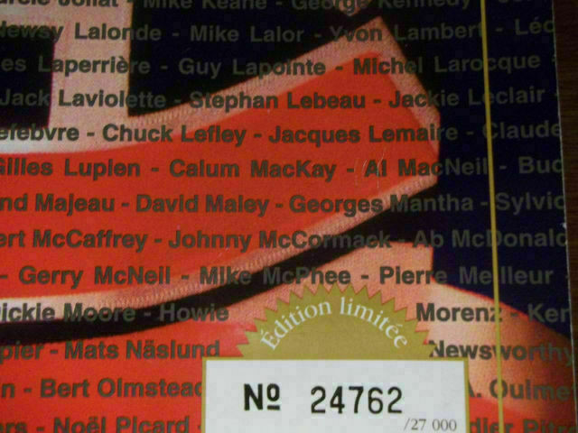 Dernier match au Forum-11 mars 1996 dans Art et objets de collection  à Ville de Montréal - Image 2