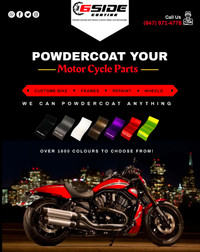 Powdercoating Motorcyle    Rims/Parts