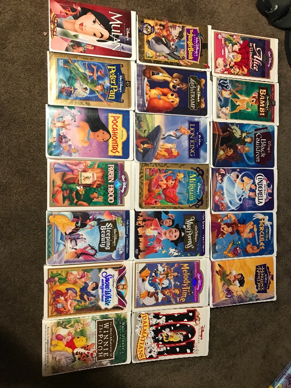 Disney VHS Tapes CDs, DVDs & Bluray Calgary Kijiji