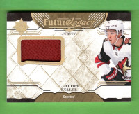 2017-18 Ultimate Collection Future Legacy Jerseys Clayton Keller