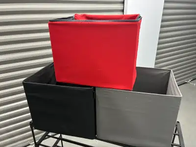 Fabric collapsible Storage Bins, View more