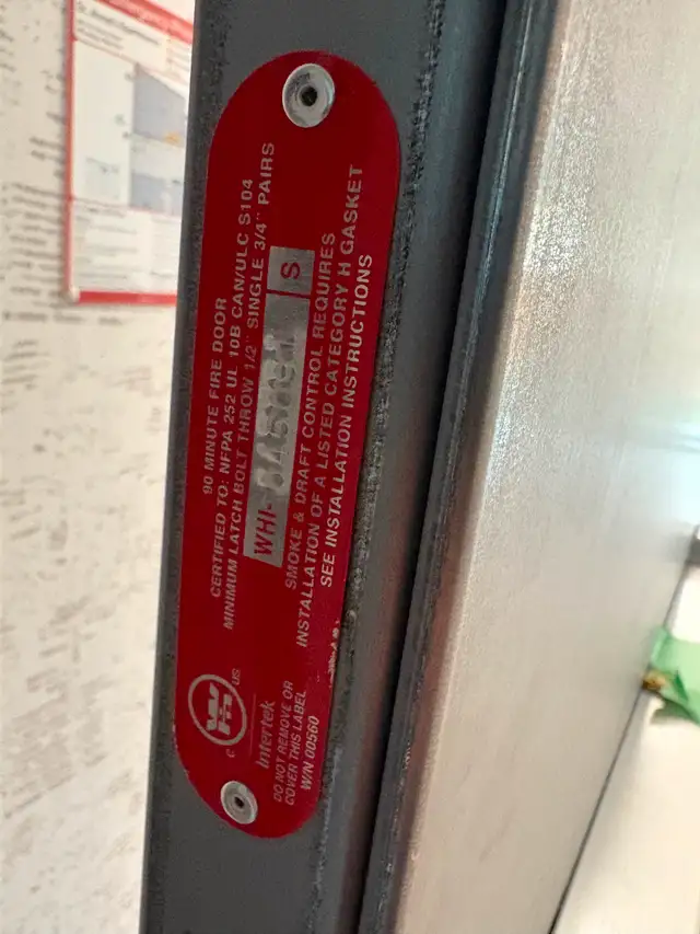 Steel commercial door and frame63384461720835123