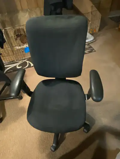 Black Office Chair - Used - Fair condition, View more