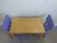 IKEA TABLE for kids WITH CHAIRS