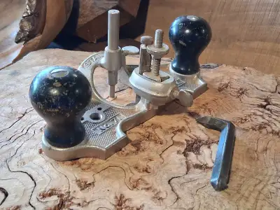 Stanley no 71 router plane  vintage , View more