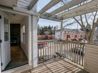 Freshly Painted and Available for lease Stacked townhouse at Fischer Hallmand and Erb St W, Convenie...