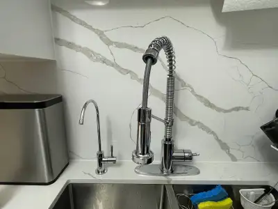 KRAUS Style 2-Function Single Handle Pull Down Kitchen Faucet, View more