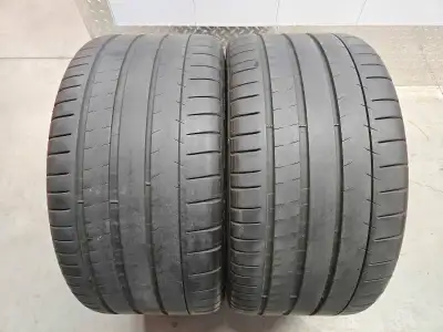 Two Michelin Pilot Super Sport ZP tires. Ultra low profile 285/30ZR20 with good tread for more summe...