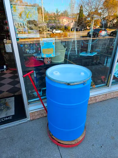 Barrels/Drums Food Grade Quality w/Dolly, View more