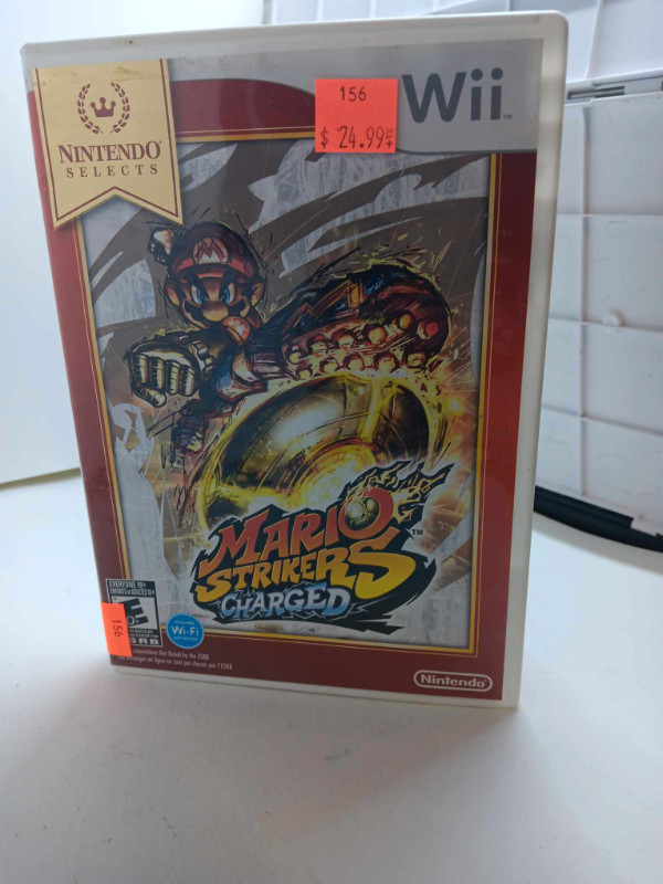 Nintendo Selects: Mario Strikers Charged - Wii (#156) in Other in City of Halifax
