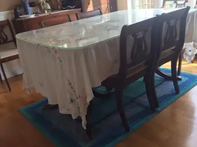 Complete set of Duncan Phyf dinning room set, View more
