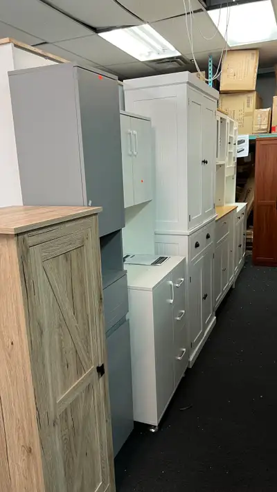 Lots of pantries, kitchen cabinets, sideboard , View more