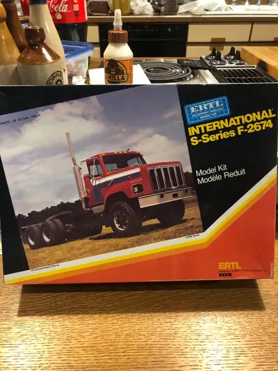 Vintage ERTL S Series mint kit— from late 70’s— early 81– plastic cello has been removed however all...