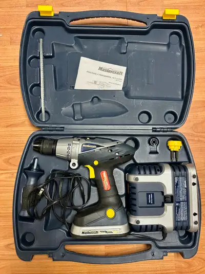 Mastercraft cordless hammer drill, View more