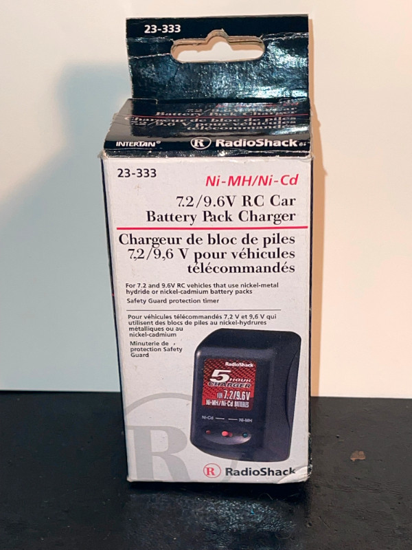 RADIO SHACK 7.2/9.6 V RC Car Battery Charger w/ Manual & Box in General Electronics in Burnaby/New Westminster - Image 4