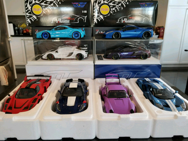 1:18 Resin J's Models LB Works GT Spirit Liberty Walk RWB in Arts & Collectibles in Markham / York Region