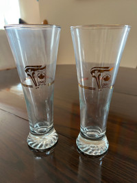 1988  Canada Olympic Beer Glasses