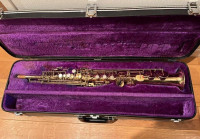YANAGISAWA S-6 Soprano Saxophone With Case