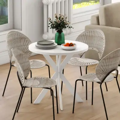 Very nice 29" round Dining Table, Contemporary , View more