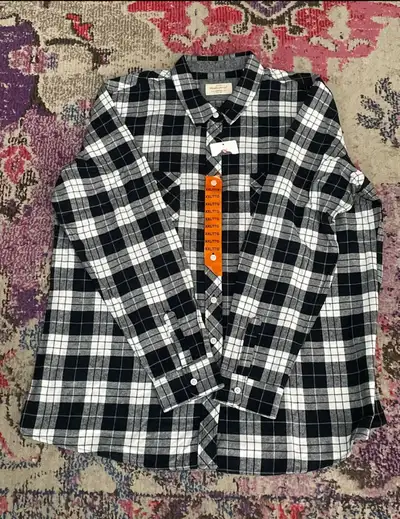 Weatherproof Vintage Plaid Flannel Shirt xxl, View more