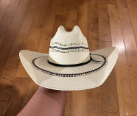 Resistol straw cowboy hat 