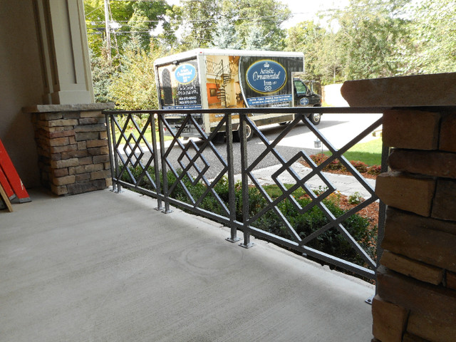 Wrought Iron Railings in Decks & Fences in Oakville / Halton Region - Image 2