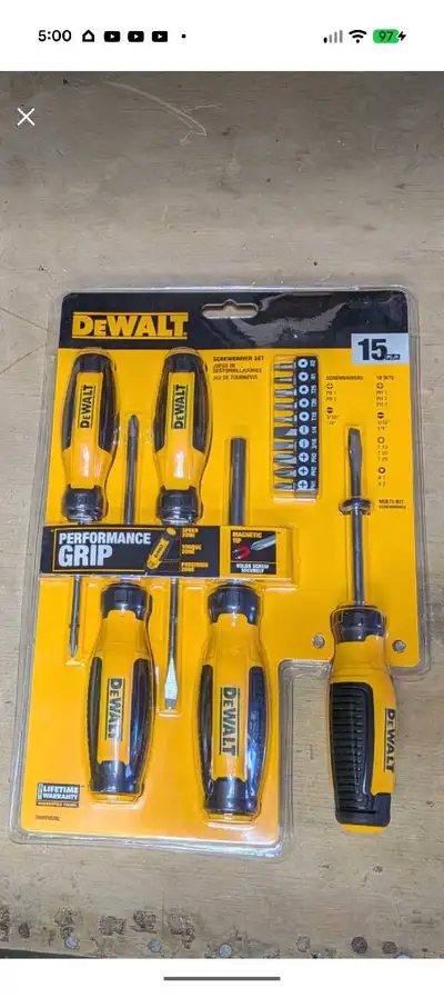 DEWALT Screwdriver Set, 15 Piece , View more