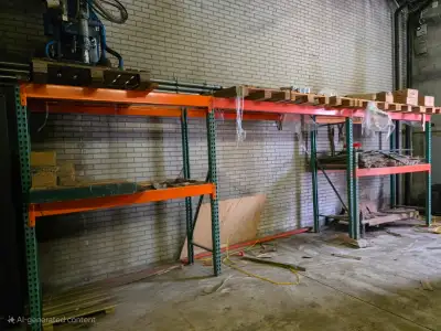 Heavy-Duty Industrial Warehouse Shelving, Pallet Rack Frames, View more