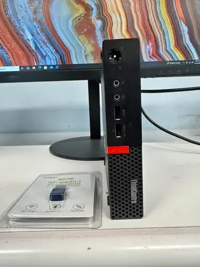 April Bundle Sale Lenovo Tiny PC + 22 Frameless Monitor + Wifi, View more