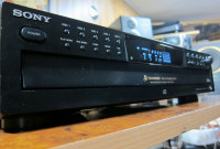 SONY CDP-CE375 CD PLAYER 5-DISC CHANGER 2006 RCA AND OPTICAL