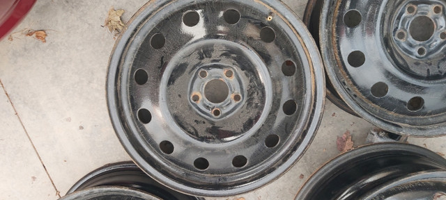 Subaru 5 x 100 steel wheels. 17 inch in Tires & Rims in Moncton - Image 3