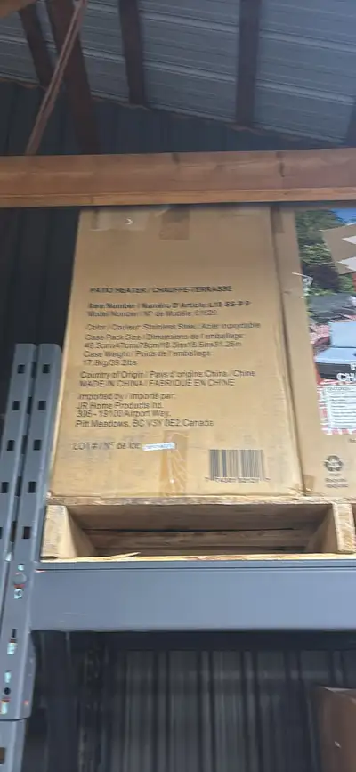 Paramount Stainless Steel Propane Patio Heater on Sale‼️, View more