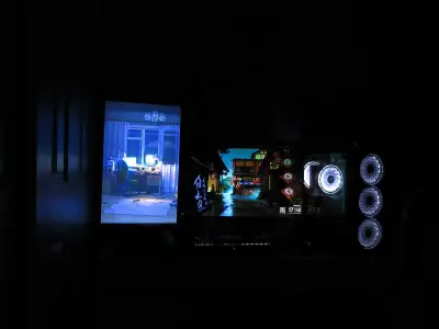 Gaming PC + HyperX Keyboard + Mouse, View more