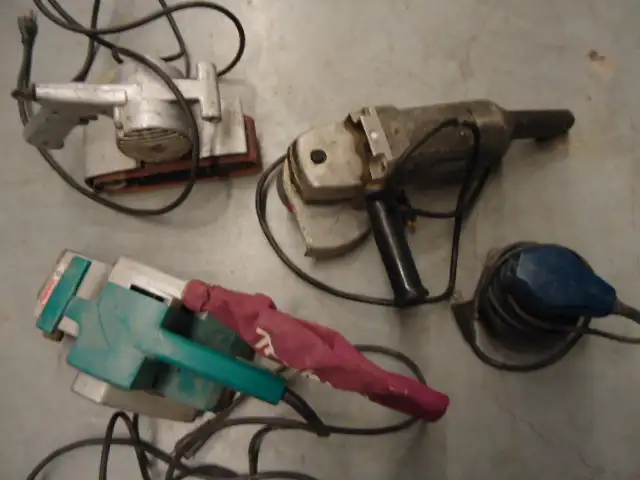 Makita belt sander, palm sander, buffer grinder, power tools62854390764291122