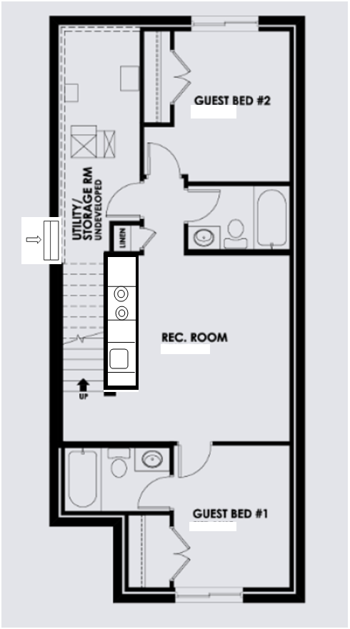 Basement Rent - Two Beds - Two washrooms