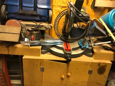Wood saw and sander, View more