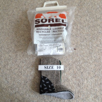 New Sorel Inner Boot Washable Liner Kid Size 10,11,1,and 2