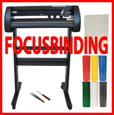 Premium New 28" Laser Vinyl Cutter Plotter Heat Transfer Press, View more