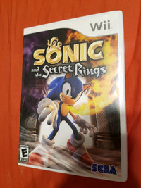 Wii SONIC AND THE SECRET RINGS COMPLETE
