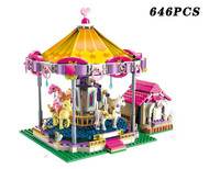 Brick Fantasy Carousel - 100% compatible with Lego