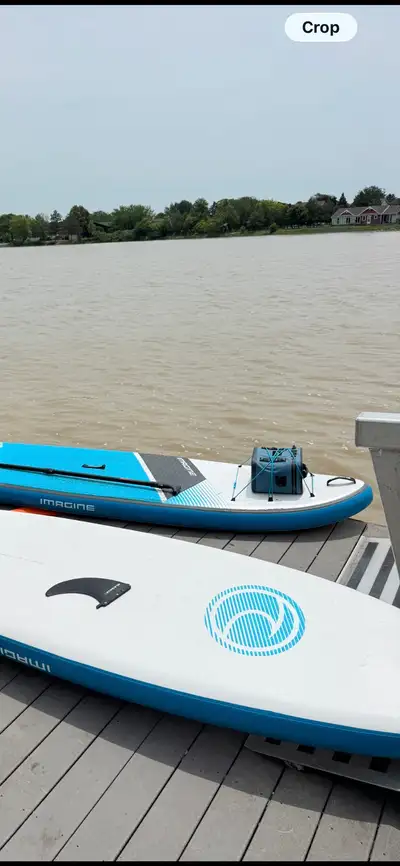 2 Paddleboards for sale comes with everything originally , cases and pumps, hoses Used once, very st...