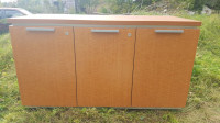 Credenza wood cabinet, almost brand new