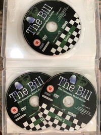 British DVD series. The Bill.  Series 3.   12 episodes.