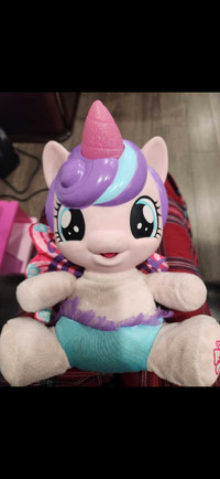 My little pony baby flurry heart interactive plush