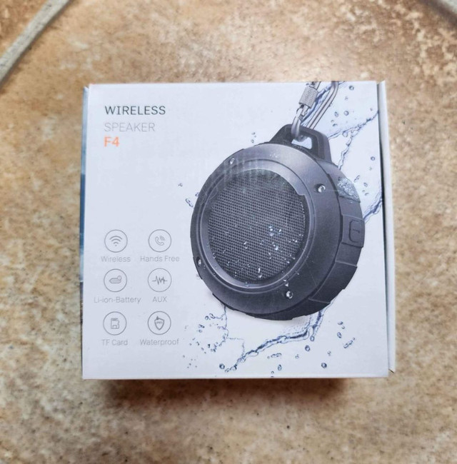Outdoor Waterproof Bluetooth Mini Speaker Portable Shower Sports in Speakers in Cambridge