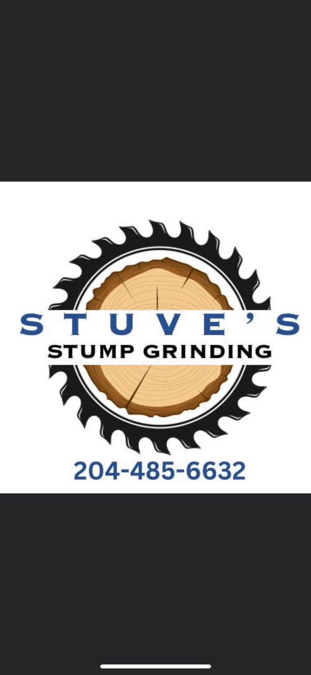 Stump grinding/Mini skid services in Lawn, Tree Maintenance & Eavestrough in Winnipeg